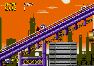 Sonic The Hedgehog 2 (Mega Play) Screenthot 2